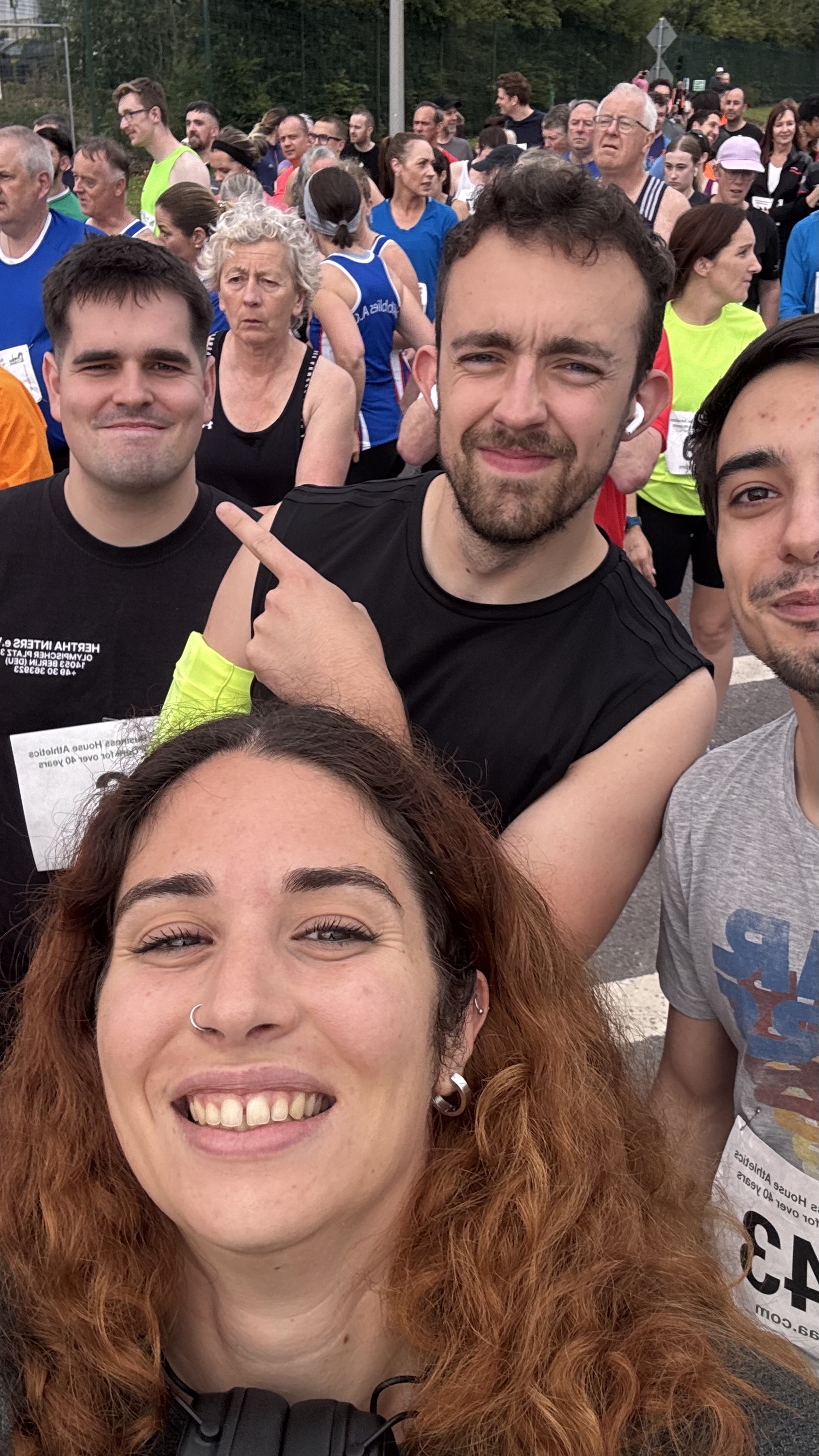 first 5k run with work friends